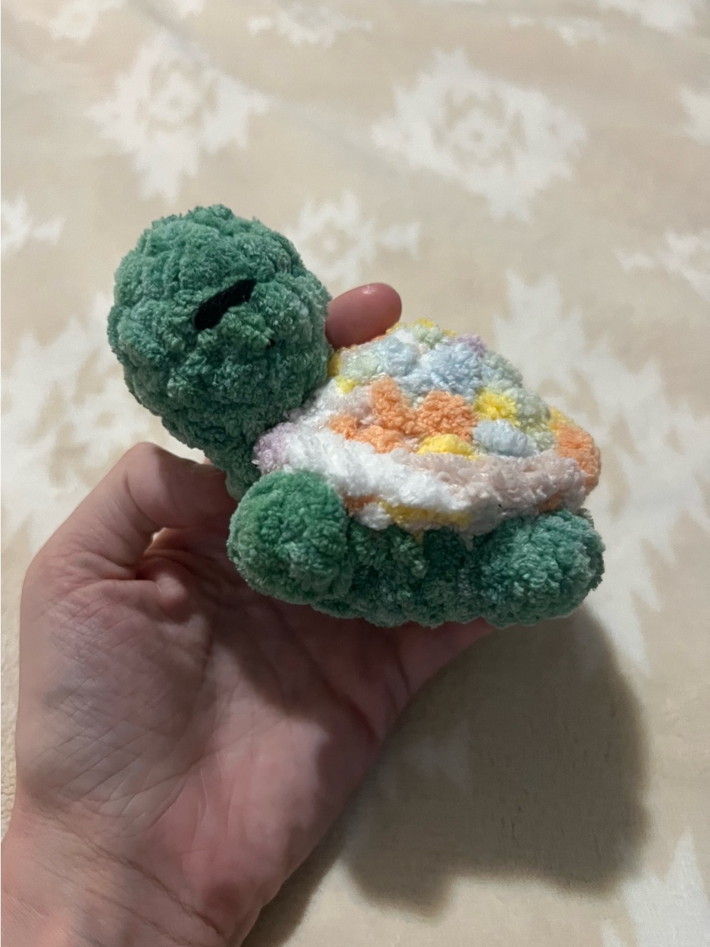 Plush Crocheted Turtle 🐢